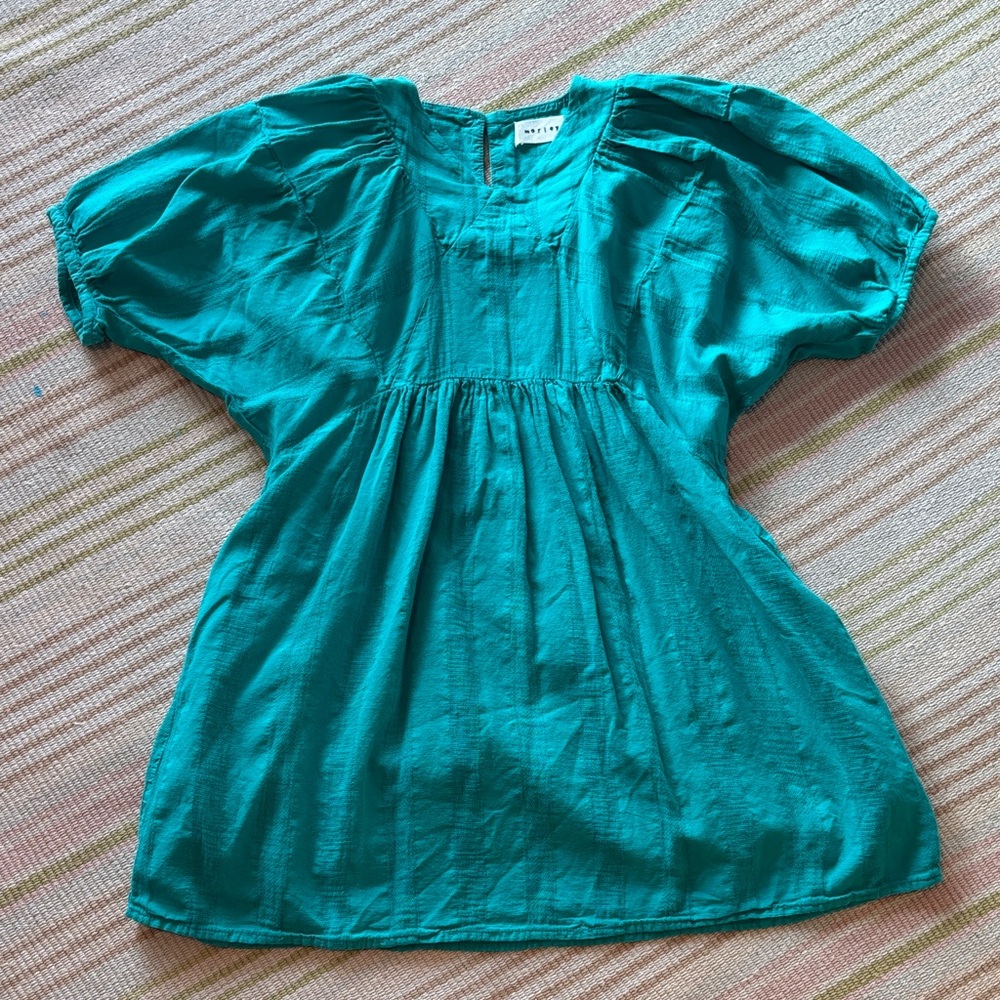 Morley Teal Kids Casual Dress